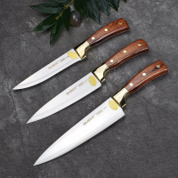 进口钢剔骨刀专业卖肉刀杀猪刀牛羊兔分割刀剔肉刀剥皮放血屠宰刀 515+514+511