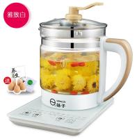 扬子养生壶全自动加厚玻璃家用多功能电热烧水壶花茶煮茶壶迷你壶 珍珠白(升级款)