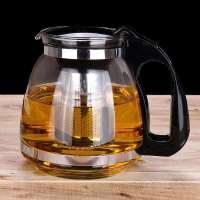 玻璃茶壶功夫泡茶壶家用大号水壶耐热过滤花茶壶红茶普洱茶具套装 1500ML 单壶