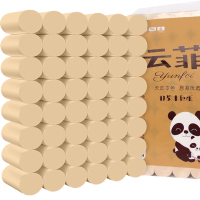 云菲卫生纸42卷卷纸巾家用实惠装卷筒纸整箱批发无芯卷纸厕纸手纸