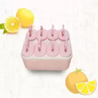 冰淇淋雪糕模具网红自制作冰棒模具DIY冰糕家用儿童冰格 雪糕模少女粉8支装