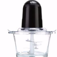 绞肉机家用全自动小型打馅碎菜蒜蓉搅拌机料理机碎肉多功能搅肉机K1|黑色玻璃碗 2L