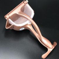 台湾 铝制压汁器 手动榨汁机 石榴 柠檬压汁机 专业铝压汁器H6|特氟龙高端款玫瑰金