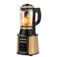 德国破壁料理机加热家用全自动多功能无渣豆浆机榨果汁绞肉机P5|金色+蒸笼格