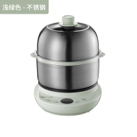 蒸蛋器自动断电家用煎蛋神器定时煮蛋器煎蛋器小型插电早餐机F1|浅绿色