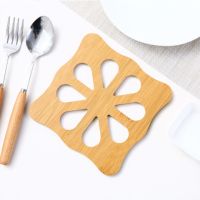 2/6个装居家木质隔热垫餐桌防滑锅垫创意可爱垫子茶杯垫碗垫杯垫|6个装 小猫(大号)