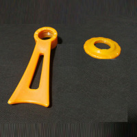 32 34cm真空锅盖配件 炒锅可立 真空养生锅盖把手气阀密封圈特价M6|单手柄