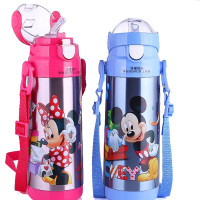 儿童水杯吸管杯水壶宝宝喝水杯子婴儿水瓶儿童不锈钢带吸管保温杯