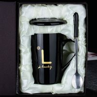 陶瓷马克杯子女学生韩版可爱情侣创意茶杯男杯子家用牛奶杯咖啡杯