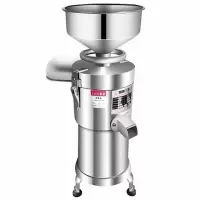 精品100型家用豆浆机商用打浆机豆腐机不锈钢渣浆分离机磨浆机|铜芯电机