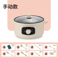 煮粥神器2人家用快速煲粥3-4人便捷全自动稀饭锅熬粥炖锅小电炖锅|1.6L手动款卡其色1人