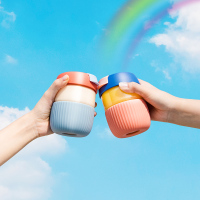 英国便携隔热随行杯咖啡杯ins小玻璃杯密封防漏水杯