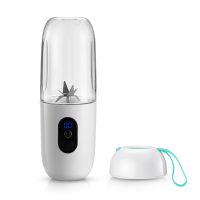 欧诗达便携式榨汁机迷你家用水果小型电动榨汁杯摇摇杯同款|白色胶囊网红款460ML