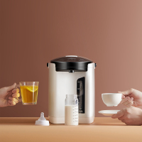 电热水瓶全自动保温一体烧水壶家用智能恒温电热水器大容量5l|白色