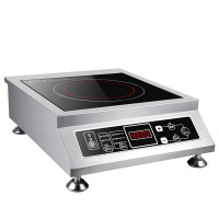 半球型大功率电磁炉3500w不锈钢商用4200w家用爆炒平面商业炉|4200全身不锈钢单炉