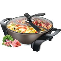 电火锅多功能家用宿舍煮面电热5l鸳鸯锅学生h30yk803y-150|H30YK803Y-150