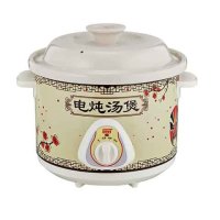 全自动家用宿舍煲汤煮粥宝宝熬粥锅陶瓷锅养生锅 紫砂电炖锅|白瓷（陶瓷盖） 6.0L（适合5~8人使用）