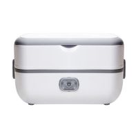 便当电热加热保温饭盒可插电便携带饭神器菜蒸煮保温桶上班族饭煲|单层[无赠品]