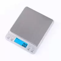 精准厨房秤家用电子称0.01g天平珠宝秤迷你克称食物称重烘焙秤0.1|3000克0.1克中文双托盘 不加砝码