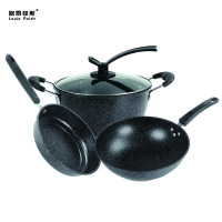 路易菲斯 路易.麦饭石套装锅(五件套)