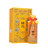 国台年份酒10年帝王黄53度酱香型白酒(内含3只手提袋)500ml单瓶
