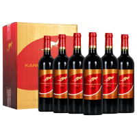 袋鼠家园澳洲进口红酒14度西拉干红葡萄酒750ml*6瓶
