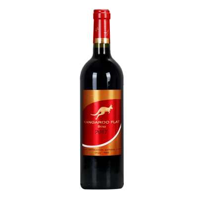袋鼠家园澳洲进口红酒14度西拉干红葡萄酒750ml*1瓶
