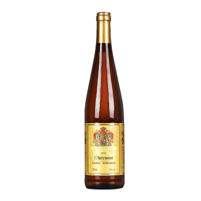 德国进口红酒凯撒堡10.5度半干白葡萄酒750ml*1瓶