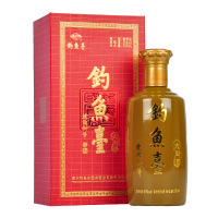 钓鱼台大师酒乾隆御笔53度酱香型白酒(礼盒装)500ml单瓶