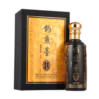 钓鱼台乾隆御笔黑金酒53度酱香型白酒(礼盒装)500ml单瓶