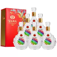 五粮液百鸟朝凤醇柔52度浓香型白酒500ml*6瓶