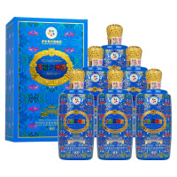 Colorful Guizhou/多彩贵州藏彩酱香型白酒53度500ml*6瓶