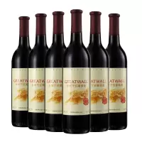 Greatwall/长城长城至醇红酒干红葡萄酒750ml*6瓶