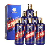 Colorful Guizhou/多彩贵州VIPN2053度酱香型白酒500ml*6瓶