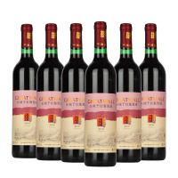 Greatwall/长城12.5度干红葡萄酒出口型解百纳750ml*6瓶