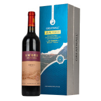 Greatwall/长城12.5度干红葡萄酒钻石优选解百纳(含6礼盒+3礼品袋)750ml单瓶