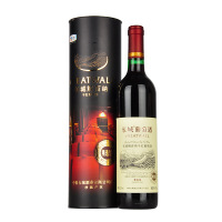 Greatwall/长城12.5度解百纳干红葡萄酒精选级(圆筒礼盒装)750ml单瓶
