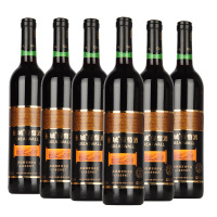 Greatwall/长城12.5度葡萄酒高级解百纳干红窖醇750ml*6瓶