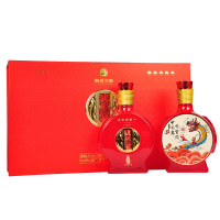 习酒窖藏辛丑年春节贺岁版53度酱香型白酒(礼盒装)2*500ml单套