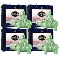 汾酒汾杏牧童牛鉴藏53度清香型白酒(礼盒装)475ml*4瓶