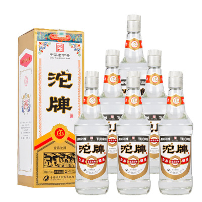 舍得金品沱牌生态酿酒中华老字号52度浓香型白酒500ml*6瓶