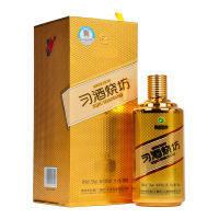 习酒烧坊金色世界53度酱香型白酒500ml单瓶