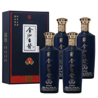 金沙古酱15酱国派酱香53度酱香型白酒(礼盒装)500ml*4瓶