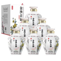 金沙古酒梅兰竹菊星系列53度酱香型白酒(礼盒装)450ml*6瓶