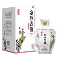 金沙古酒梅兰竹菊星系列53度酱香型白酒(礼盒装)450ml单瓶