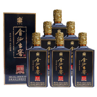 金沙古窖53度窖30酱香型白酒500ml*6瓶