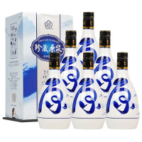 汾酒汾杏53度珍藏原浆天青20清香型白酒475ml*6瓶