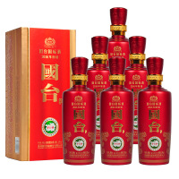 国台国标酒2016年酿造酱酒核心产区(礼盒装)53度酱香型白酒500ml*6瓶