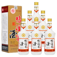 鸭溪窖酒精品中华老字号54度浓香型白酒(内含礼袋)500ml*6瓶