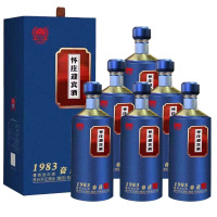 怀庄迎宾酒1983奋进53度酱香型白酒500ml*6瓶